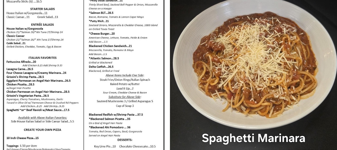 Grissini's Italian Restaurant